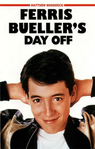 Gen X movie, Ferris Bueller Day Off movie poster

