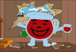80s snacks-the Kool Aid Man