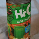 Ecto Cooler drink from 1984 movies