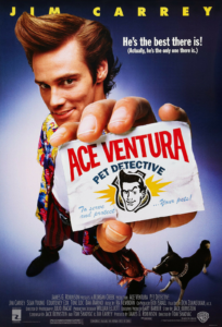 Ace Venture movie poster- Gen X memes